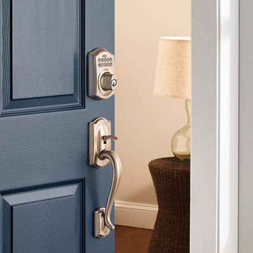 Residential door security upgrade