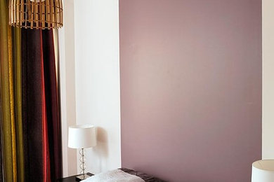Réalisation d'une chambre design.