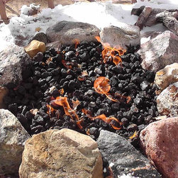 Fire Pit with CROSSFIRE&trade; Brass Burner - Fire Pits