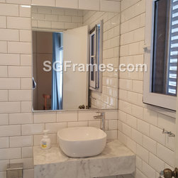 Home Deco Mirrors &ndash; with Frame &ndash; Custom Size - SGFrames - Products