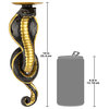 Renenutet Egyptian Cobra Goddess Wall Sconces