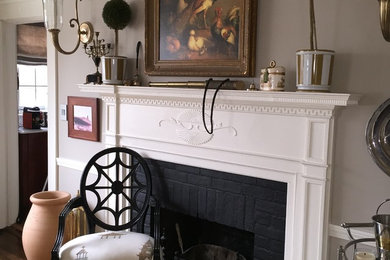 Eclectic living room photo in Other