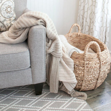 Cozy Family Room ~ Karin Bennett Designs