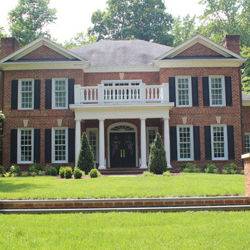 Symphony for Brick and Boxwood - Fredericksburg Landscape Design