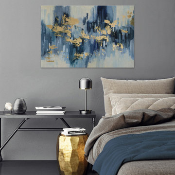 "Glacage d'Or" Painting Print on Wrapped Canvas