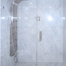 glass plus stone work