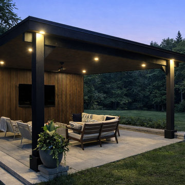 Forest Pavilion | Architectural Outdoor Living | Thornhill, Ontario