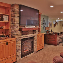 fireplace basement