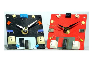 Floppy Disk Clock