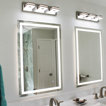 Blue Luxe Bathroom