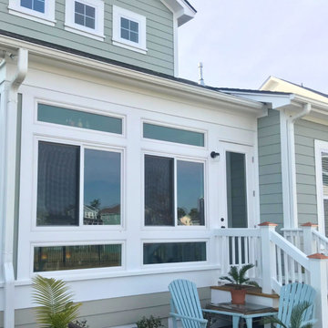 Coastal-Themed Sunroom – Isle of Palms, SC