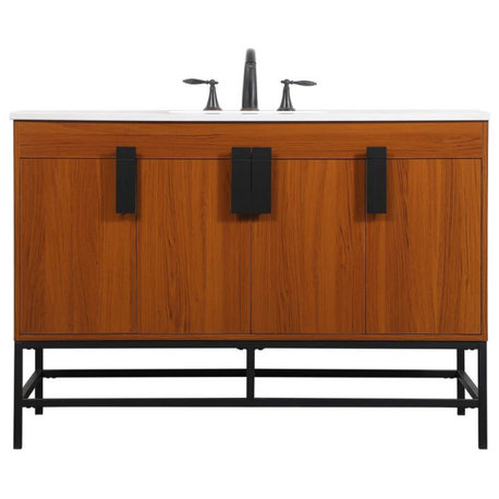 Elegant Lighting VF48848M Eugene 48" - Teak