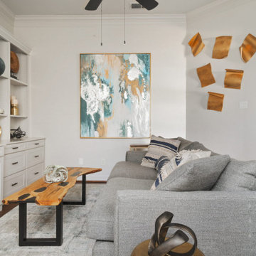 REMODEL AND FURNISHINGS-Living Room, Entry and TV Room-University Park