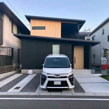 和モダンなシックな外観