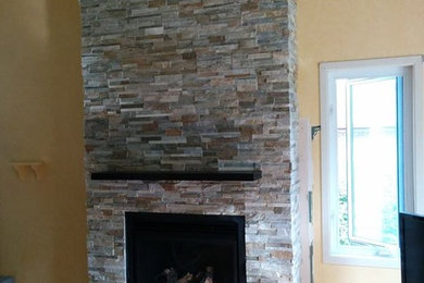 Fireplace project in QC