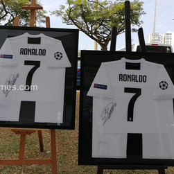 Autographed Jersey Framing - Full black Theme - SGFrames - Products