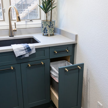 Colorful Laundry Room