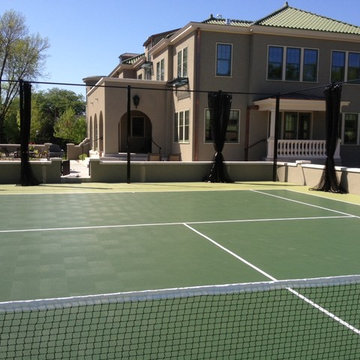 SnapSports Home Tennis Court & Game Court in 1