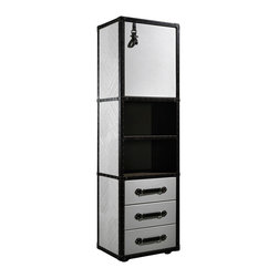TRAVELER UPPER DOOR BOOKCASE COLUMN - Storage Cabinets