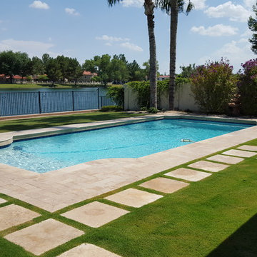 Backyard by the Lake