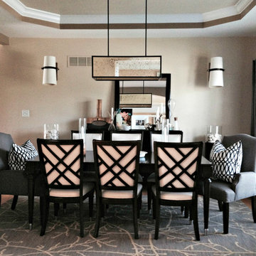 Coastal Glam Dining Room