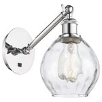 Innovations Lighting - Innovations Lighting 317-1W-PC-G362 Waverly, 1 Light Small Wall In Indus - The Small Waverly 1 Light Sconce is part of the BaWaverly 1 Light Smal Polished ChromeUL: Suitable for damp locations Energy Star Qualified: n/a ADA Certified: n/a  *Number of Lights: 1-*Wattage:100w Incandescent bulb(s) *Bulb Included:No *Bulb Type:Incandescent *Finish Type:Polished Chrome