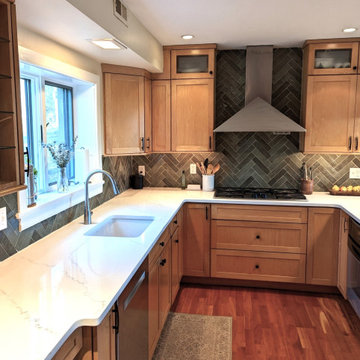Equipe Tribeca Sage Green Backsplash Tile