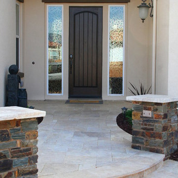Travertine Patio Eagle Ridge