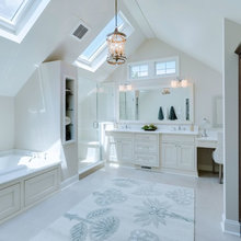 master bath, cathedral ceiling
