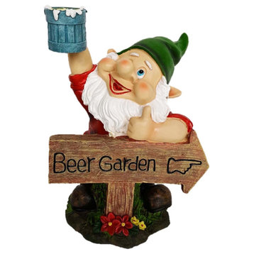 10.5" Beer Garden Gnome