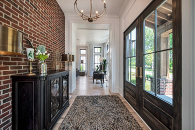 Example of a minimalist entryway design in Columbus