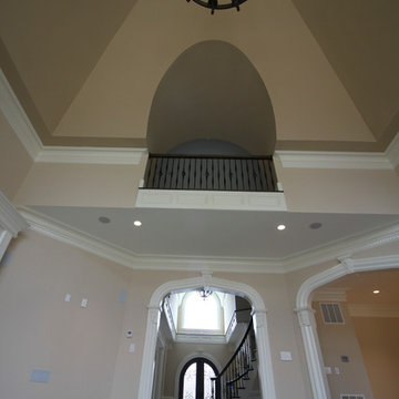 Project #45 | Curved Oak & Wrought Iron Staircase