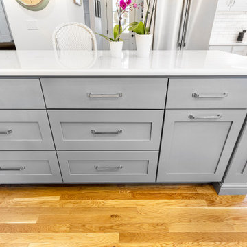 Sophisticated and Subtle Kitchen Addition | Sudbury, MA