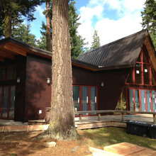 A-frame houses