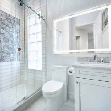 Transitional Guest Bathroom in Naples, FL