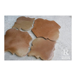 Riviera Pattern Arabesque Manganese Saltillo Tile - Wall And Floor Tile