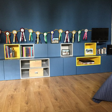 Chambre d'ados sous combles