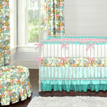 Teal Ombre Flower Garden Nursery