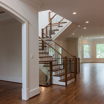 Project #44 | Contemporary Staircase with Skylit Stairwell