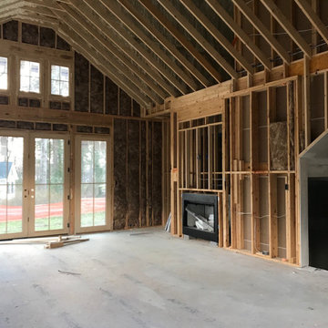 In Progress - Great Room with views and deck