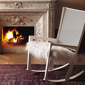 Cornelia Rocking Lounge Armchair by Cattelan Italia - $845.00