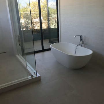 Master Bathrooms become Modern Day Getaway Spas