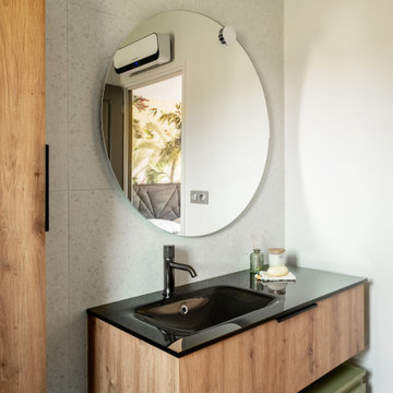 Salle de bain nature