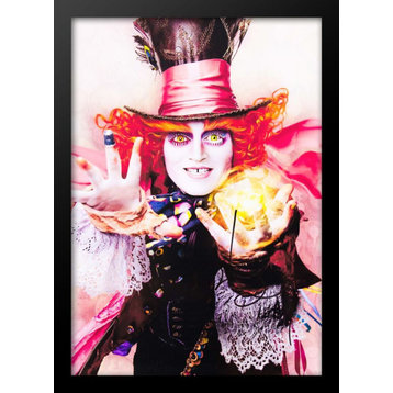 Alice, Wonderland Signed Movie Poster, Custom Frame