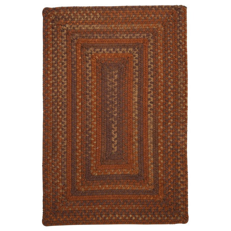 Ridgevale RV70 Audubon Russet Traditional Area Rug, Rectangular 2'x3'