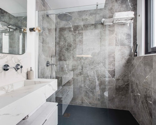 Fotos de baños | Diseños de baños pequeños con baldosas y/o azulejos de