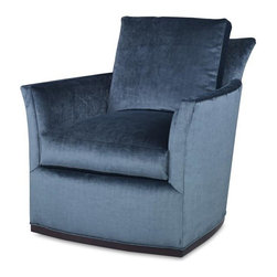 Trent Swivel Chair - Armchairs And Accent Chairs