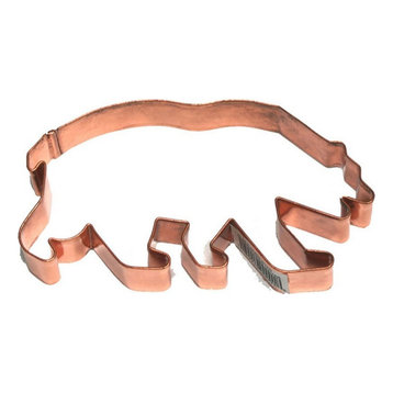 Copper Bear Shaped Cookie Cutters 5.5 Inch Set Of 6 Made Of Copper In A Copper