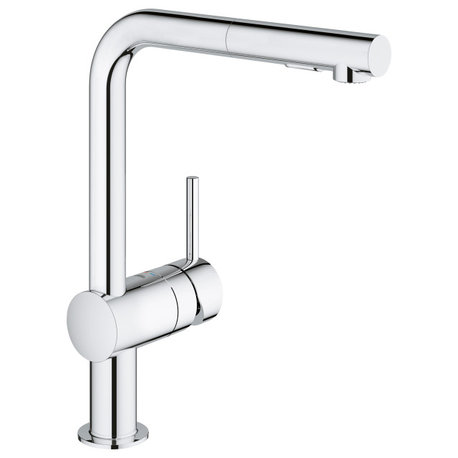 Single-Handle Pull-Out Kitchen Faucet Dual Spray 1.75 GPM