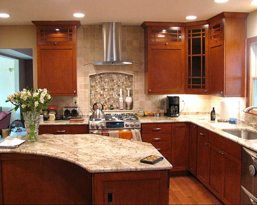 Granite Countertops Maple Cabinets | Houzz